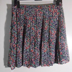 Floral Print Skirt